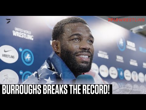 Burroughs Makes History! 7x World & Olympic Champion 🇺🇸