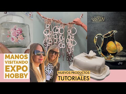 Manos a la Obra 2024 Programa 3 Tapiz en porcelana fría - Pintar Cuadros  Notas Expo Hobby