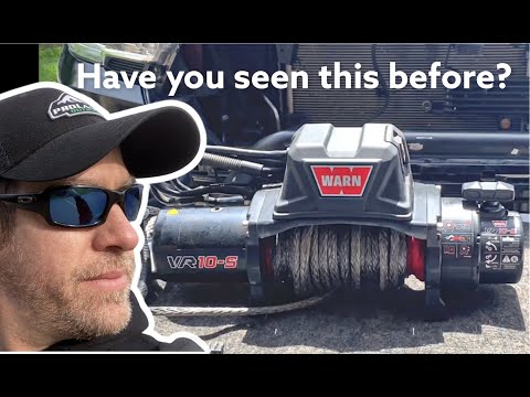 Warn winch free spool stuck (clutch lever)