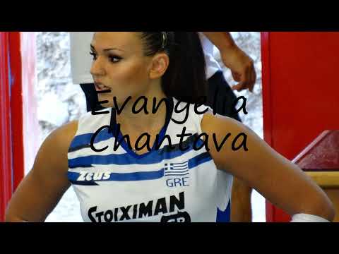 How to pronounce Evangelia Chantava in Greek?