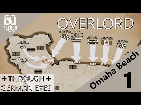 Defending Omaha Beach - Part 1 - A German Soldier Tells his Story | Overlord | Trench Diaries