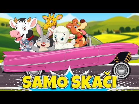SAMO SKAČI 🍄 𝐇𝐈𝐓 pesmica za decu 🐹 Pesmica o životinjama