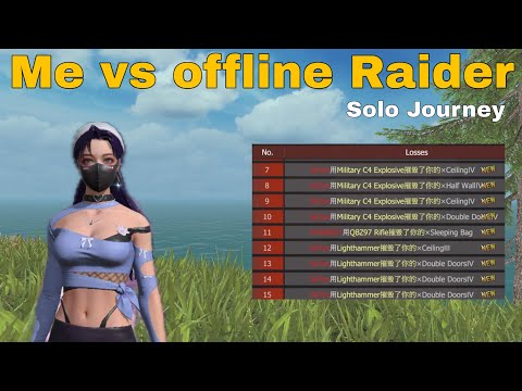 They didn’t Slept Because of Offline Raid - Last island of survival 