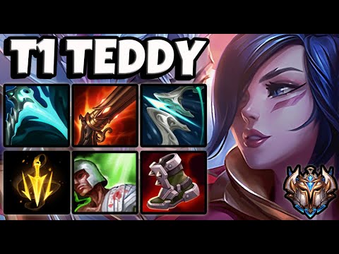 T1 Teddy XAYAH vs SAMIRA [ ADC ] Patch 11.10 Ranked Korea ✅