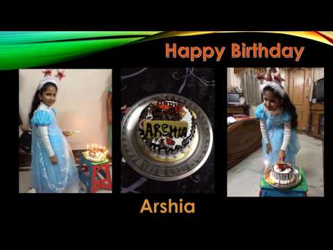 Happy birthday Arshia