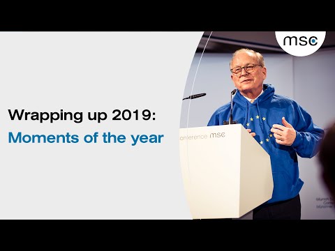 Wrapping up 2019 | Moments of the year | Munich Security Conference