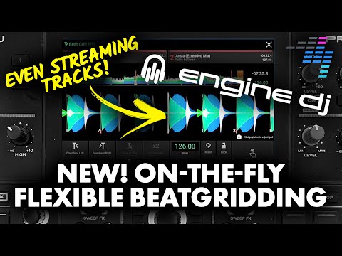 How To Flexible Beatgrid Streaming Tracks On Engine DJ (Prime 4, SC Live 4, Mixstream Pro Etc)