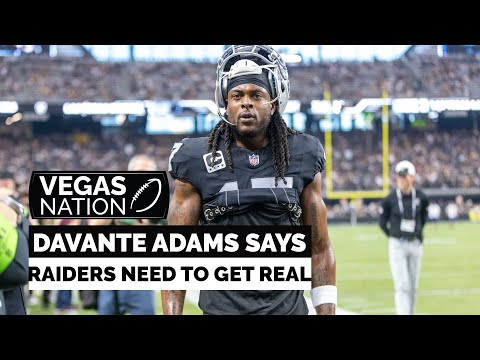 Davante Adams after Raiders loss to Steelers "We've gotta be real with ourselves"