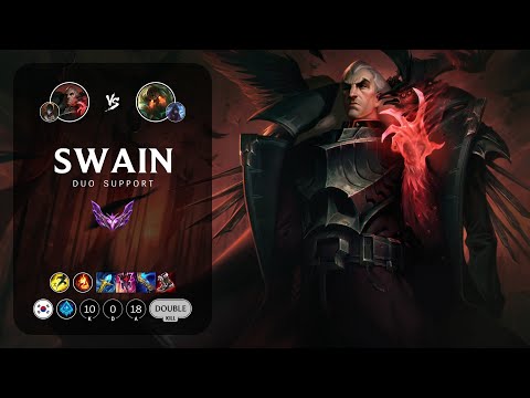 Swain Support vs Nautilus - KR Master Patch 14.8