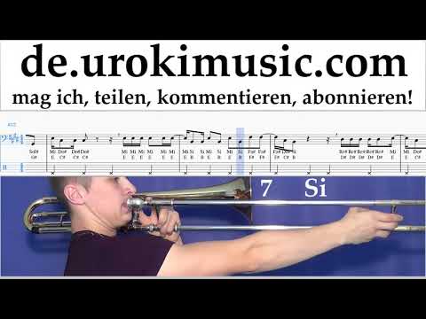 Posaunenunterricht Silvestre Dangond Nicky Jam - Cásate Conmigo Noten Lernen Teil#2 um-i995