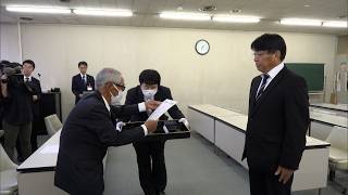 10月26日【びわ湖放送ニュース】【記者解説】栗東市長選挙から一夜明け　九里学氏に当選証書が付与