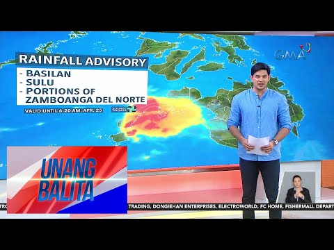 Weather update as of 6:12 AM (April 25, 2024) UB