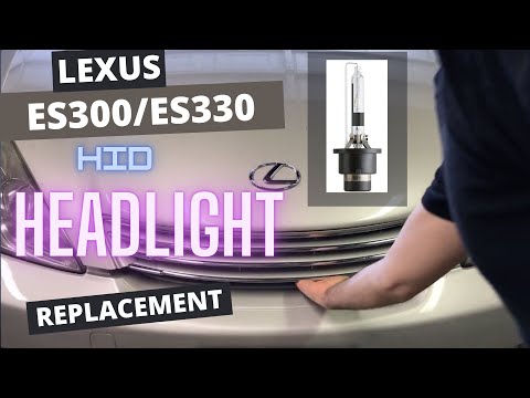 2002 Lexus ES 300 Passenger Side Headlight Bulb Replacement