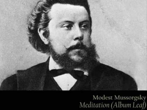 Mussorgsky - Meditation (Album Leaf)