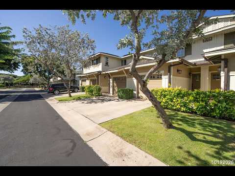 Ko Olina 2BR Townhome: Central AC, Private Lanai, Garage, In-Unit Laundry property video