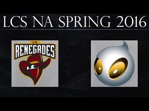 REN vs DIG | Renegades vs Team Dignitas (28.02.2016) | LCS NA Spring 2016