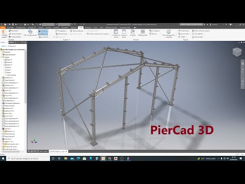 Pier CAD 3D - Corso base Inventor Pro (Video 24/22 CARPENTERIA METALLICA)