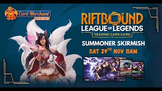 🔴LIVE - Riftbound: Summoner Skirmish! | Live at Card Merchant Dunedin