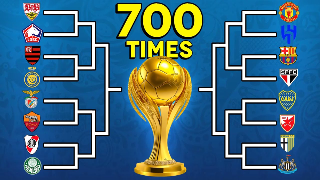 Criei um Torneio com Todos 700 Clubes do FIFA 25! (muitas zebras..)