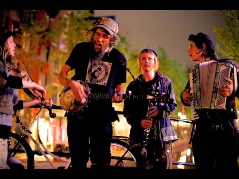 Street Performers in Amsterdam's Red Light District - Rail Yard Ghosts