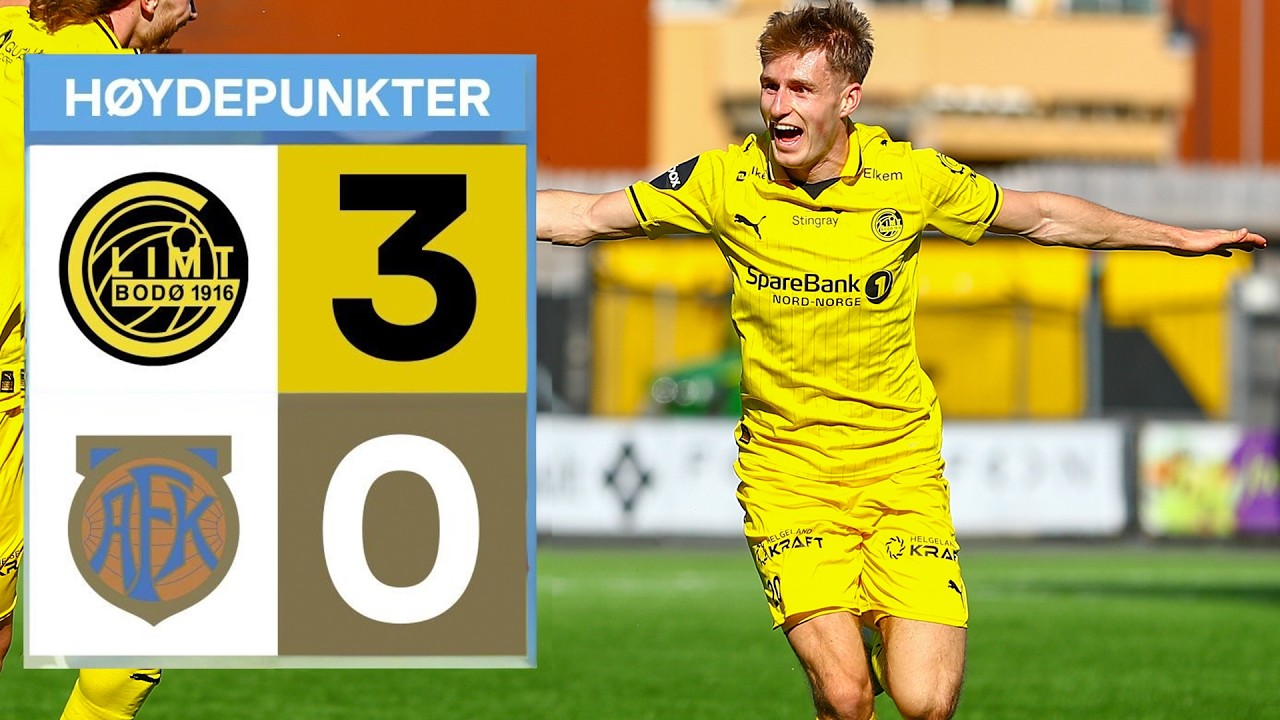 Bodø/Glimt vs Aalesunds FK Highlights