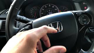 How to unlock and lock the doors in a Honda Accord
