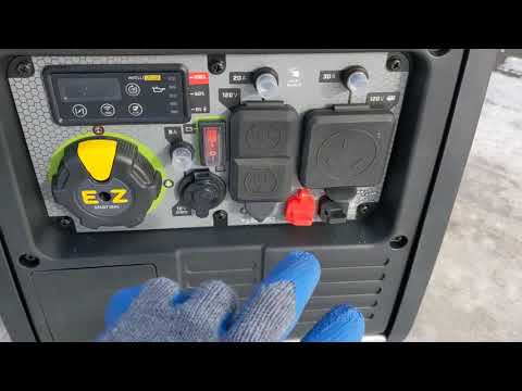 Champion 4500 watt remote start generator walk around and review