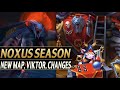 NEW MAP, RUNES, VIKTOR SPLASH, RESPAWNING TOWERS & RANKED RESETS - NOXUS SEASON - League of Legends