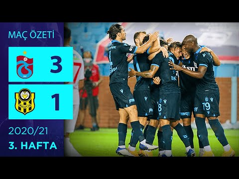 ÖZET: Trabzonspor 3-1 Y. Malatyaspor | 3. Hafta - 2020/21