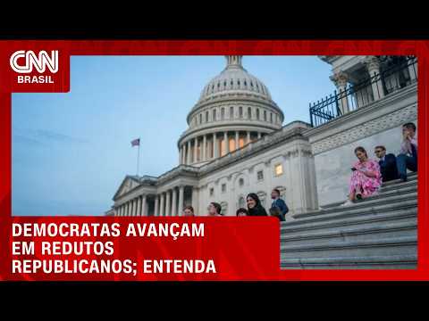 Democratas avançam em redutos Republicanos; veja análise | CNN PRIME TIME
