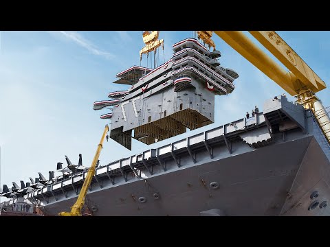 How the US is Building its Super Advanced $13 Billion Aircraft Carriers | Documentary