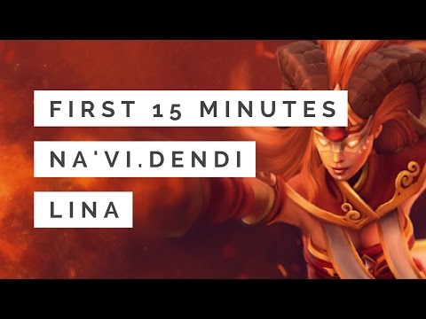 First 15 Minutes: Na`Vi.Dendi's Lina vs Team Secret at DreamLeague Season 7 Game 1