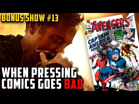 Accidentally Ruining an Avengers #4 ... Twice // When Comic Book Pressing Goes Bad // Bonus Show #13