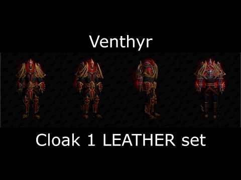 NEW VENTHYR (REVENDRETH) Shadowlands cloak Transmog for Covenant!