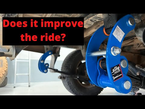 "G" or Comfort Shackle install + TEST - shown on a Mitsubishi L200
