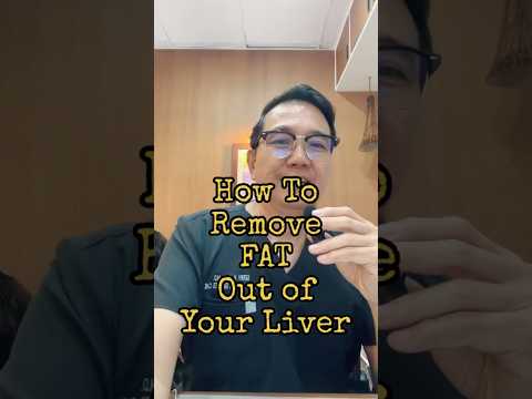 How To Remove FAT out of your liver naturally #liverfat #fattyliver #docgerrytan #endocrinologist