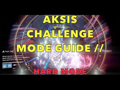 Destiny: Aksis Challenge Mode Guide  // Best Strategy!
