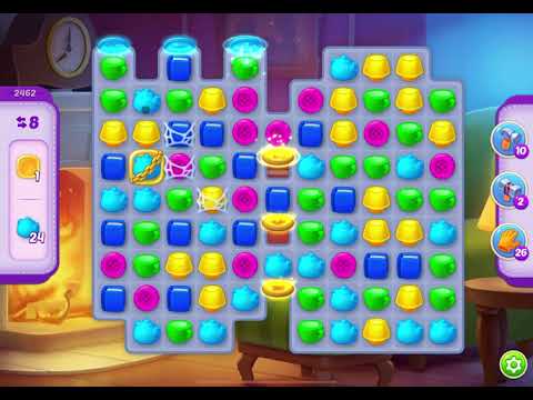 HomeScapes Level 2462 no boosters