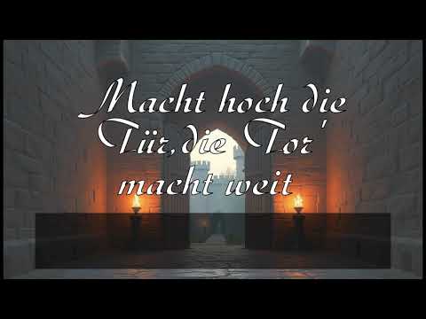 Macht hoch die Tür, die Tor macht weit