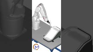 Robotic dispenser | Robotics Automation #simulation #robotics #automation #engineering