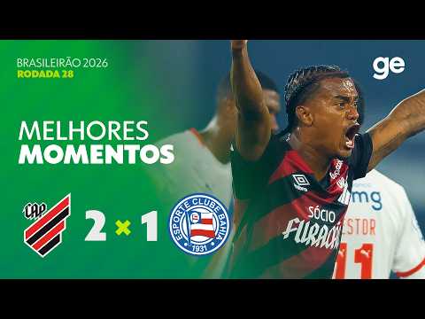 Gols e melhores lances de Athletico Paranaense x Bahia