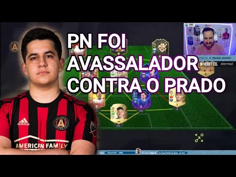 ATL PAULO NETO vs SPQR PRADO - PRÓ X STREAMER - FIFA 22 [PARTIDA COMPLETA]