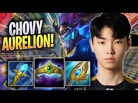 CHOVY IS SO GOOD WITH AURELION SOL! - GEN Chovy Plays Aurelion Sol MID vs Fizz! | Season 2023