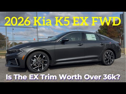 2026 Kia K5 EX: Is The 2026 K5 EX The BEST Midsize Sedan?