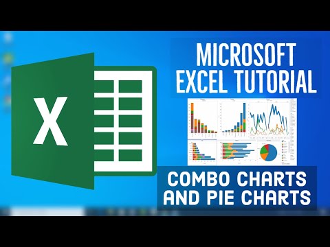 Microsoft Excel Tutorial Combo Charts and Pie Charts in MS Excel