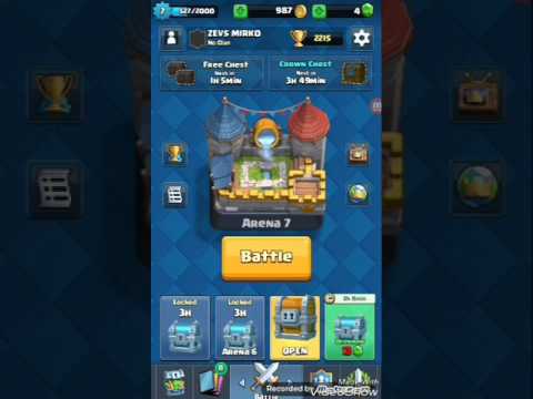 Otvaranje Giant Cesta/Clash Royal #3/