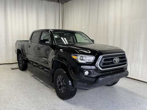 2023 Toyota Tacoma 4x4 Double Cab Auto in Black for sale at Park Mazda in Sherwood Park, AB