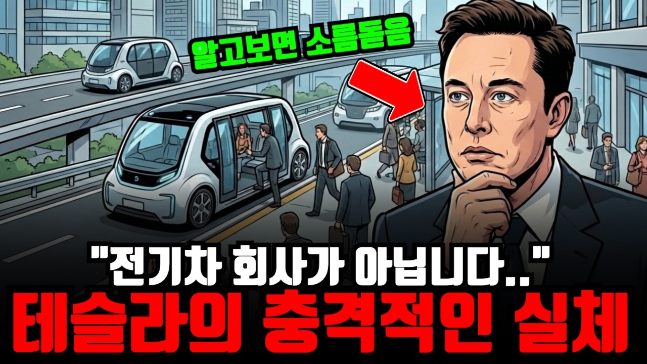 "이 영상 보고 테슬라 샀습니다.." 알고보면 소름돋는 일론머스크의 충격적인 미래 ㄷㄷ