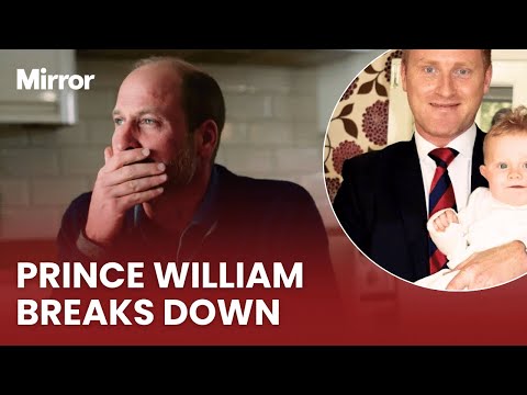 Prince William FIGHTS BACK tears as widow recounts husband’s suicide