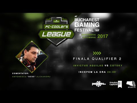 LIVE CS:GO Invictus Aquilas vs COTSKY FINALA PC-COOLERS LEAGUE QUALIFIER 2! PREMII DE 5000$